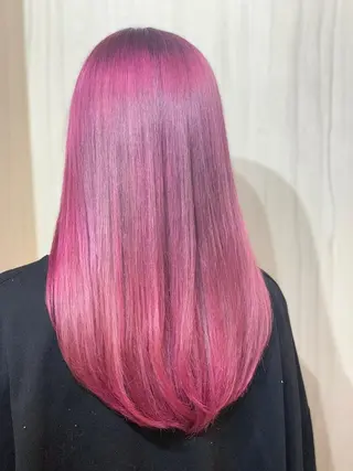 ショート カラー ヘアアレンジ ⭐️柏木皇気ブリーチ ムラ修正/他店直しのヘアスタイル