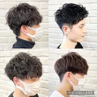パーマ メンズ Chuaile【シュエール】所属・𓏸𓈒𓂃早坂 浩行𓂃𓈒𓏸のヘアスタイル