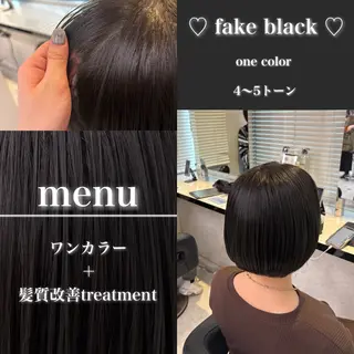 カラー 💙ハイトーン韓国風 色白ヘア💙manaのヘアスタイル