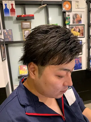 ショート メンズ CribHoodbarbershop所属・白井 昇太のヘアスタイル