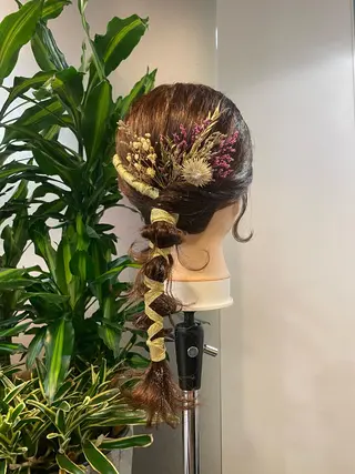 ヘアアレンジ 暖色カラー /ヘアアレンジ/花鈴のヘアスタイル