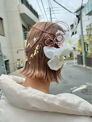 ミディアム 晴レ所属・🍑アヤ🫧髪質改善 ダブルカラー🍑の眉毛・アイブロウイメージ