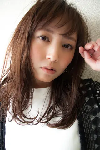 ロング カラー RESBORN所属・長岡 大偉のヘアスタイル