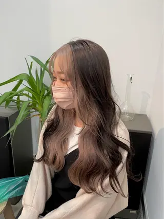 ロング カラー ハイトーンカラー/ miyuuのヘアスタイル