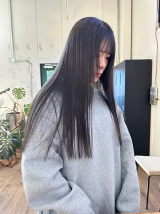 ロング 若井 媛愛のヘアスタイル