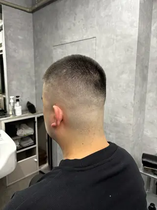 ショート CHROM TOKYO the  Barber 新宿店所属・畠山 敦匡のヘアスタイル