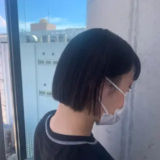 ショート SALOWIN川崎WEST店所属・🌷川崎/アレンジ/ 暖色ボブ/コトネ🌷のヘアスタイル