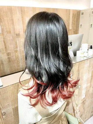 セミロング 色気レイヤー& ショートはお任せ🌟のヘアスタイル