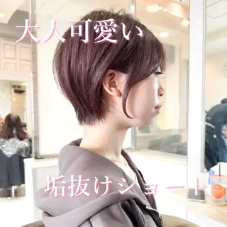 ショート カラー ショート/ボブ 🤍makiのヘアスタイル