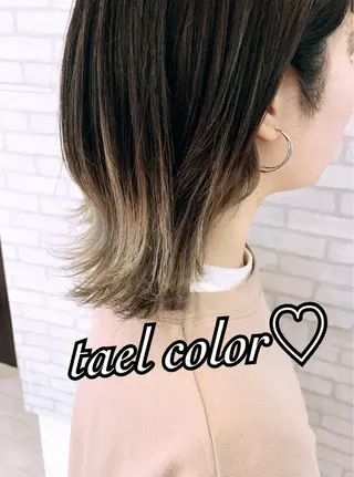 ミディアム カラー Dia✂︎ 高澤優希のヘアスタイル