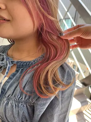 セミロング カラー 🪄ベージュ特化型 MAYU🎩💋のヘアスタイル