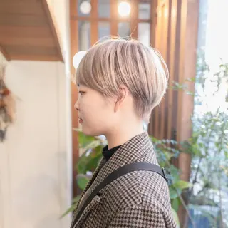 ショート カラー Genta @gegege75のヘアスタイル