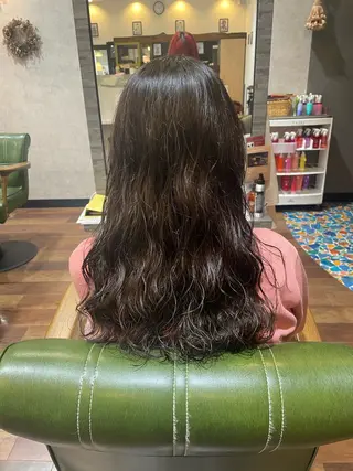 パーマ 海野 黎茉のヘアスタイル