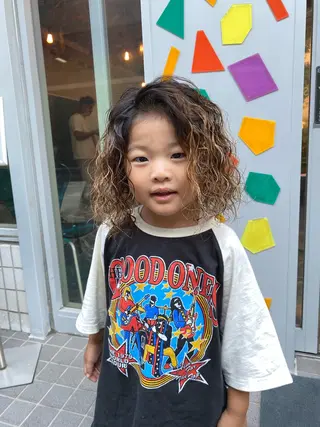 ミディアム パーマ Riganuts池袋 Hayato✂︎のヘアスタイル