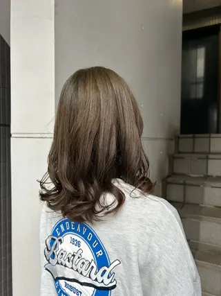 ミディアム カラー 横浜カラー/パーマ/ SAKI💫のヘアスタイル