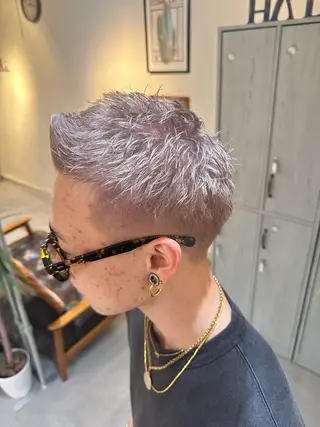 カラー メンズ hair station HaLe'L.A所属・金川 宗一郎のヘアスタイル