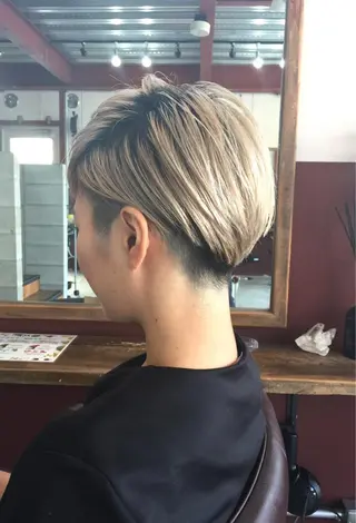 ショート 福地 礼奈のヘアスタイル