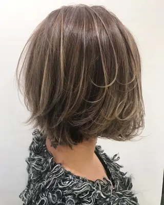 ショート カラー ヘアアレンジ BANK'S hair所属・💐ケラチン 髪質改善寺坂雄飛💐のヘアスタイル