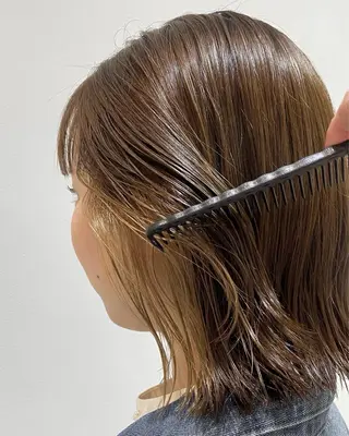 ミディアム カラー ♡オシャ髪♡AI ✂️newi町田のヘアスタイル