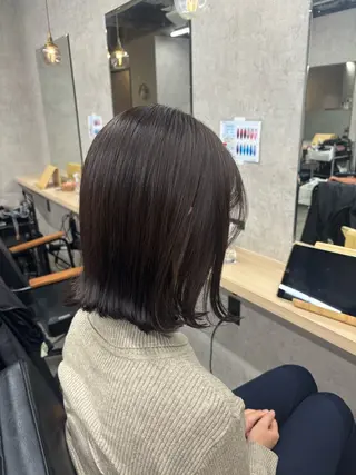 ミディアム 石原 望来のヘアスタイル