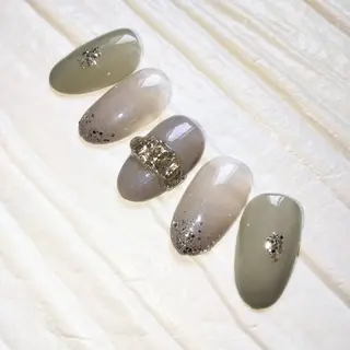 ネイル 自爪育成ネイルケア Lena  nailのネイルデザイン