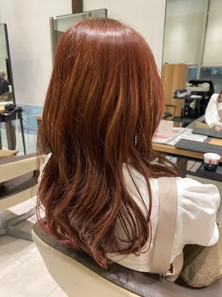 ロング カラー 透明感カラー🩵 Arisaのヘアスタイル
