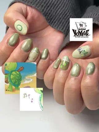 ネイル Li'a Bloom所属・🦋🤍 madoka🤍のネイルデザイン