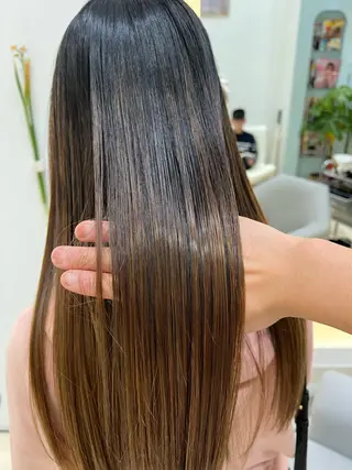 ミディアム カラー パーマ ヘアアレンジ メンズ 堀井 凌平のヘアスタイル