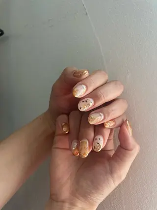 ネイル 甲府市徳行 🧸prunelleのネイルデザイン