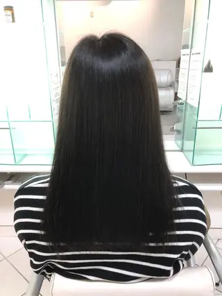 ミディアム カラー 保住 亮太のヘアスタイル