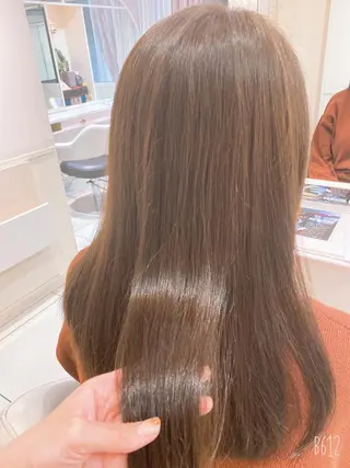 ロング 艶髪✨髪質改善カラー 楠本浩子のヘアスタイル
