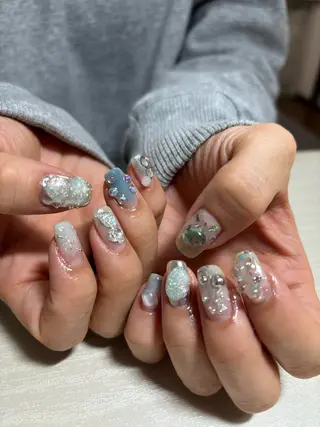 ネイル I P'ink nail salon所属・I pinknail 韓国風·持ち込み専門のネイルデザイン