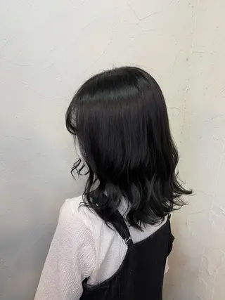 ミディアム カラー 韓国ヘア🫧艶カラー 🫧髪質改善/オオヤのヘアスタイル