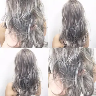 セミロング カラー エクステの神様 ▫️原島ユウヤ▫️のヘアスタイル