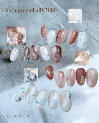 ネイル Bianca 上大岡 KOBAYASHIのネイルデザイン