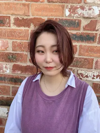 ショート MIZUKI🫧ྀི 韓国ヘアAFLOATのヘアスタイル