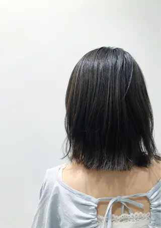 ミディアム GO TO DAY 名古屋パルコ店所属・髪質改善/顔まわり 石原のヘアスタイル