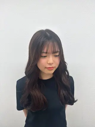 カラー noa🫧美髪/ 透明感カラーのヘアスタイル