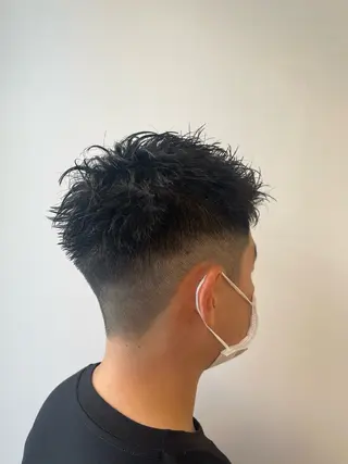 ショート メンズ メンズパーマ/カット / 古川　諒のヘアスタイル