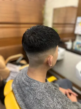 ショート メンズヘアササキ チバのヘアスタイル