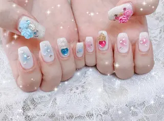 ネイル FLARE NAIL フレアネイルのネイルデザイン