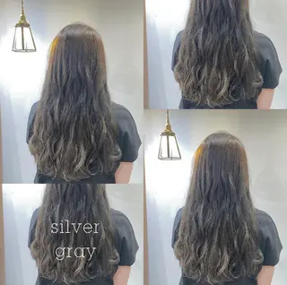 ロング カラー パーマ RIYA❤︎ Aujuaソムリエのヘアスタイル