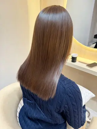 セミロング ブリーチ🌟リタッチ 🎠KANON🎡のヘアスタイル