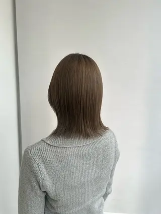 セミロング カラー 🫧艶カラー🫧 ハルヤのヘアスタイル