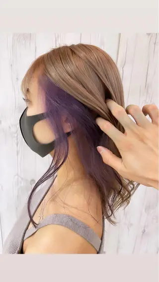 カラー 名古屋のピンク好き かずくん🦩のヘアスタイル