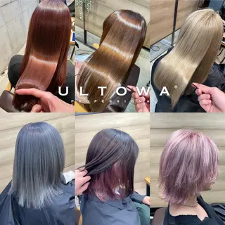 キッズ youres hair 髪質改善トリートメント&ヘッドスパ  新宿三丁目店【ユアーズヘア】所属・🦋透明感カラー 👑NODOKA🦋のヘアスタイル