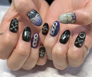 ネイル かわいいおつめ アサイのネイルデザイン