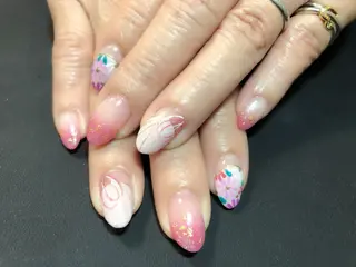 ネイル 心と身体を一休み♡ 萩原香織のネイルデザイン