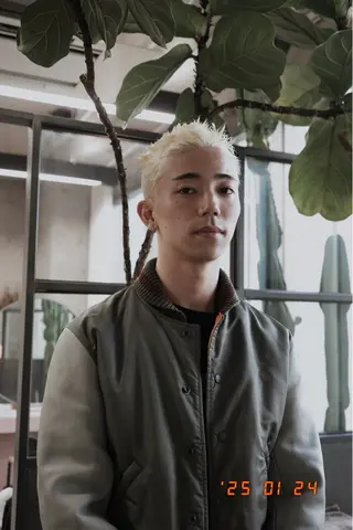 メンズ あずまりんの/メンズ /ホワイトベージュのヘアスタイル