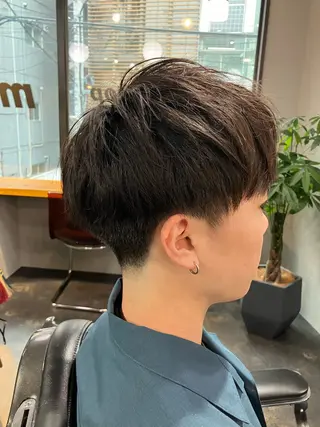 ショート メンズ メンズ/ケアパーマ /hayashiのヘアスタイル